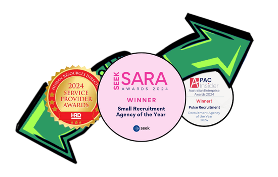 IT, Tech, Retail, Sales and Marketing Winning Recruitment Agency and Recruiters. 2024 SEEK SARA Award WINNER.- Pulse Recruitment