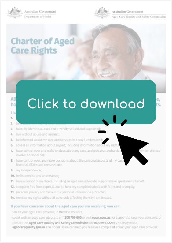 charter of aged care rights 