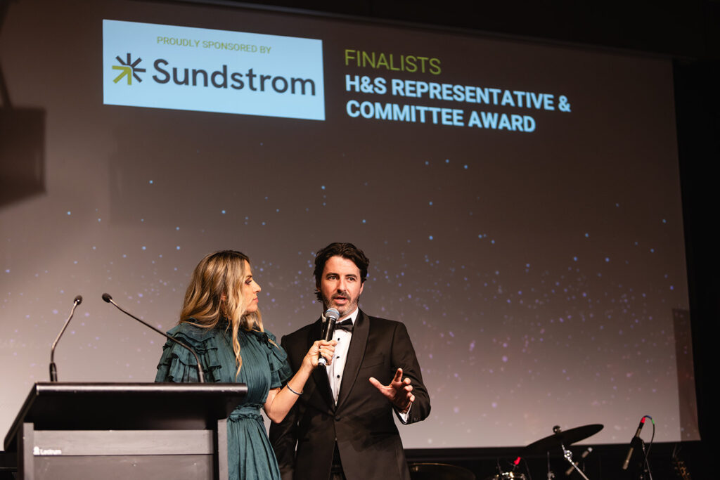 Presenting at WHS Awards Night