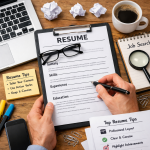 Resume writing workspace essentials