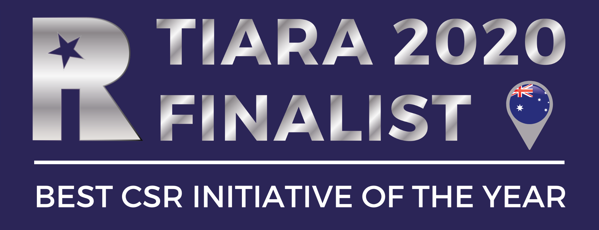 Finalist of the Tiara 2020 Best Corporate Social Responsibility (CSR) Initiative of the Year Awards.