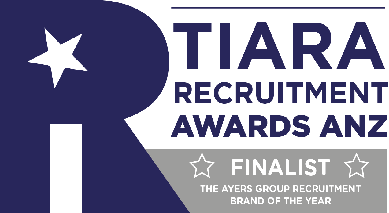 TIARA Recruitment Awards ANZ: Finalist of the Ayers Group Recruitment Brand of the Year Award.