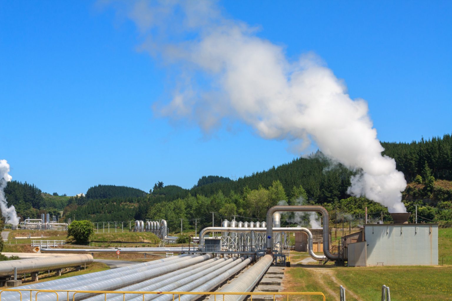 Engineering and industrial construction activity in New Zealand, highlighting geothermal energy, infrastructure, and data centre projects driving demand for skilled trades and engineering workers.