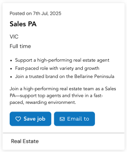 Sales PA