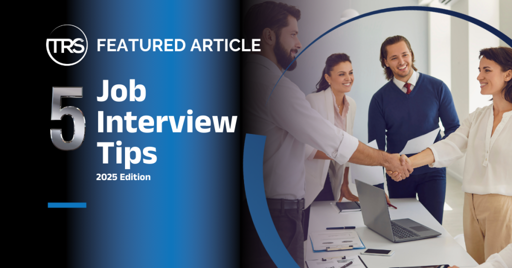 5 job interview tips